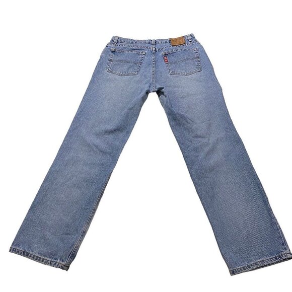 Vintage Y2K 90s Polo Ralph Lauren Saturday Jean Light Wash Sz 34x30 100% Cotton - Picture 9 of 16